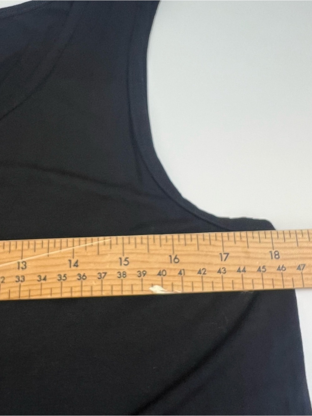 Boo Radley Australia Black Tunic Tank Top Embroidered Lace Hem-Size Large - Picture 5 of 6